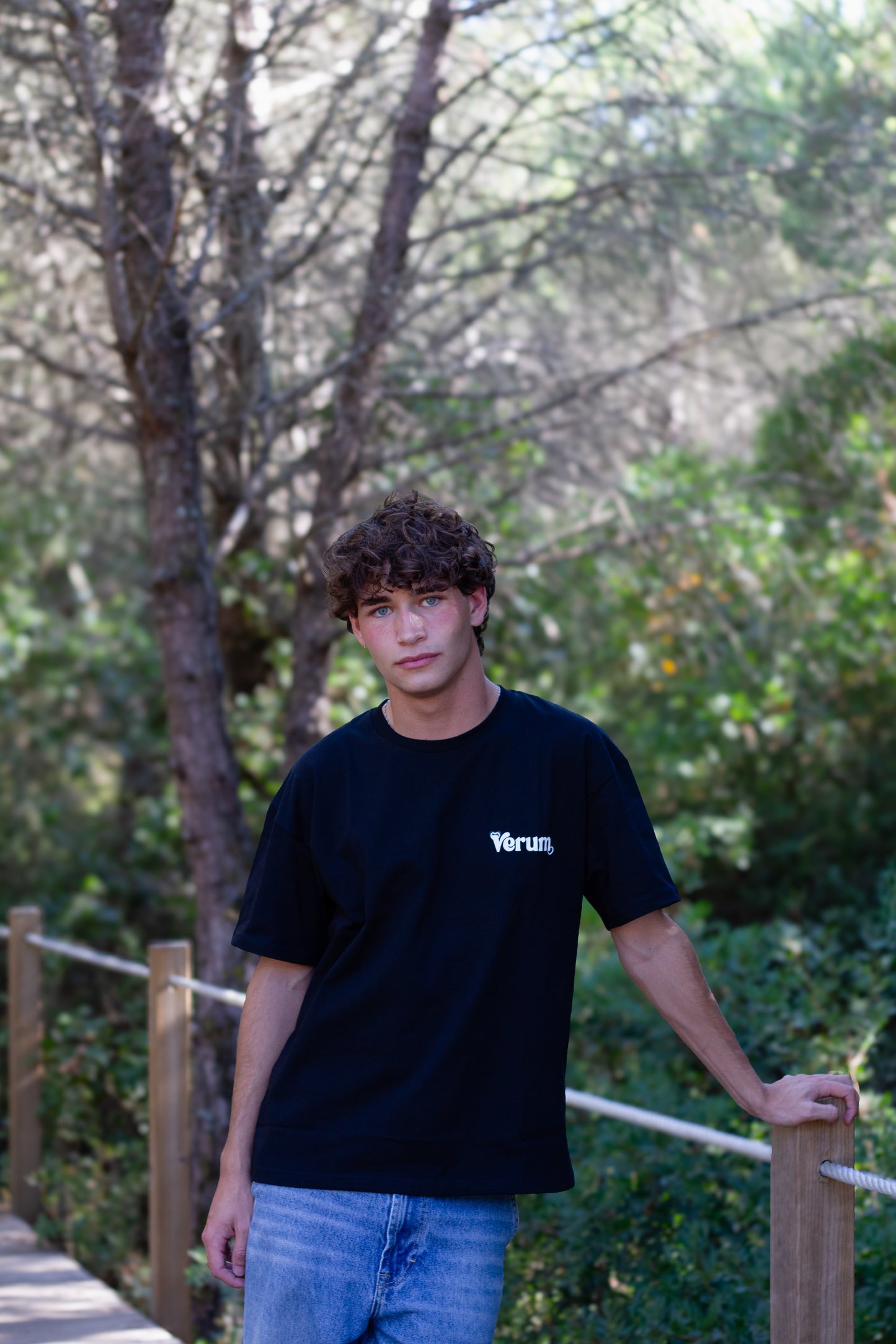 Ash Black Tee