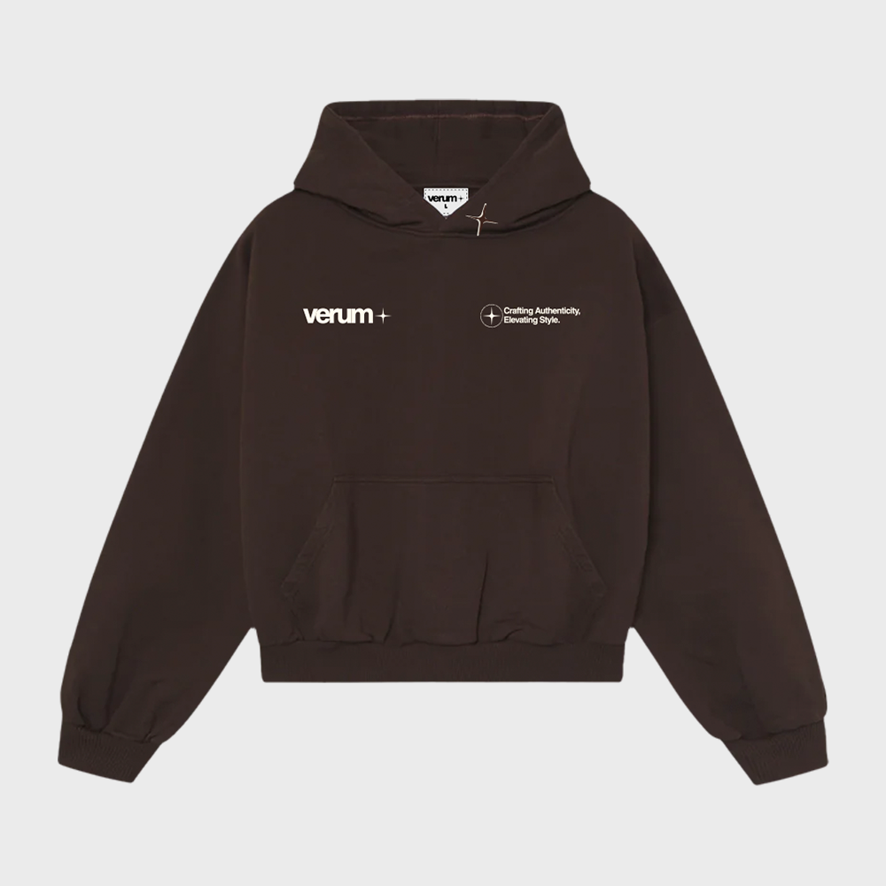 Boxy Brown Hoodie